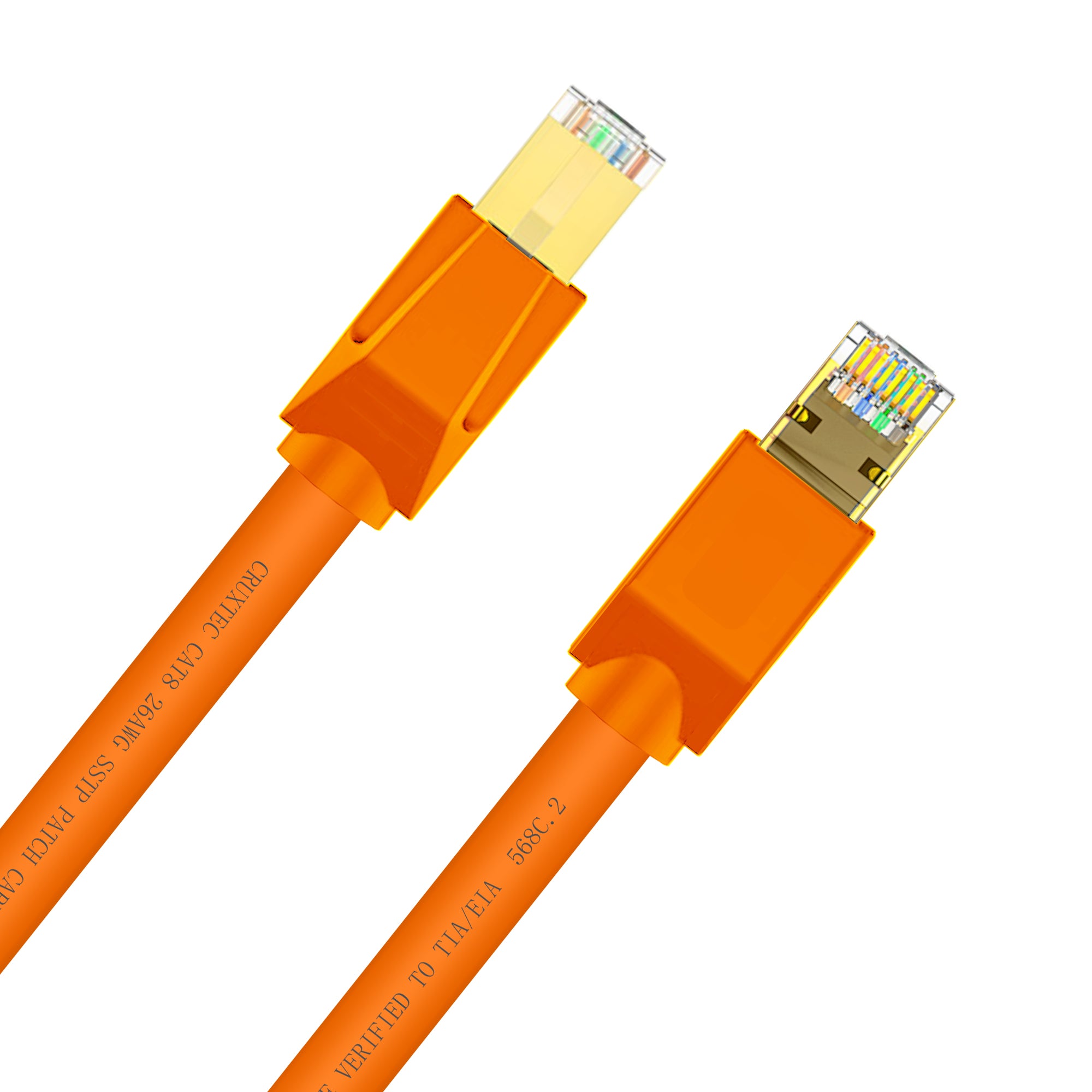  Cable Ethernet Cat 8 para red, color rojo, 3 pies, 40 Gbps,  2000 Mhz, cobre 26AWG S/FTP, cable de rendimiento blindado de alta  velocidad, conector RJ45 chapado en oro para juegos