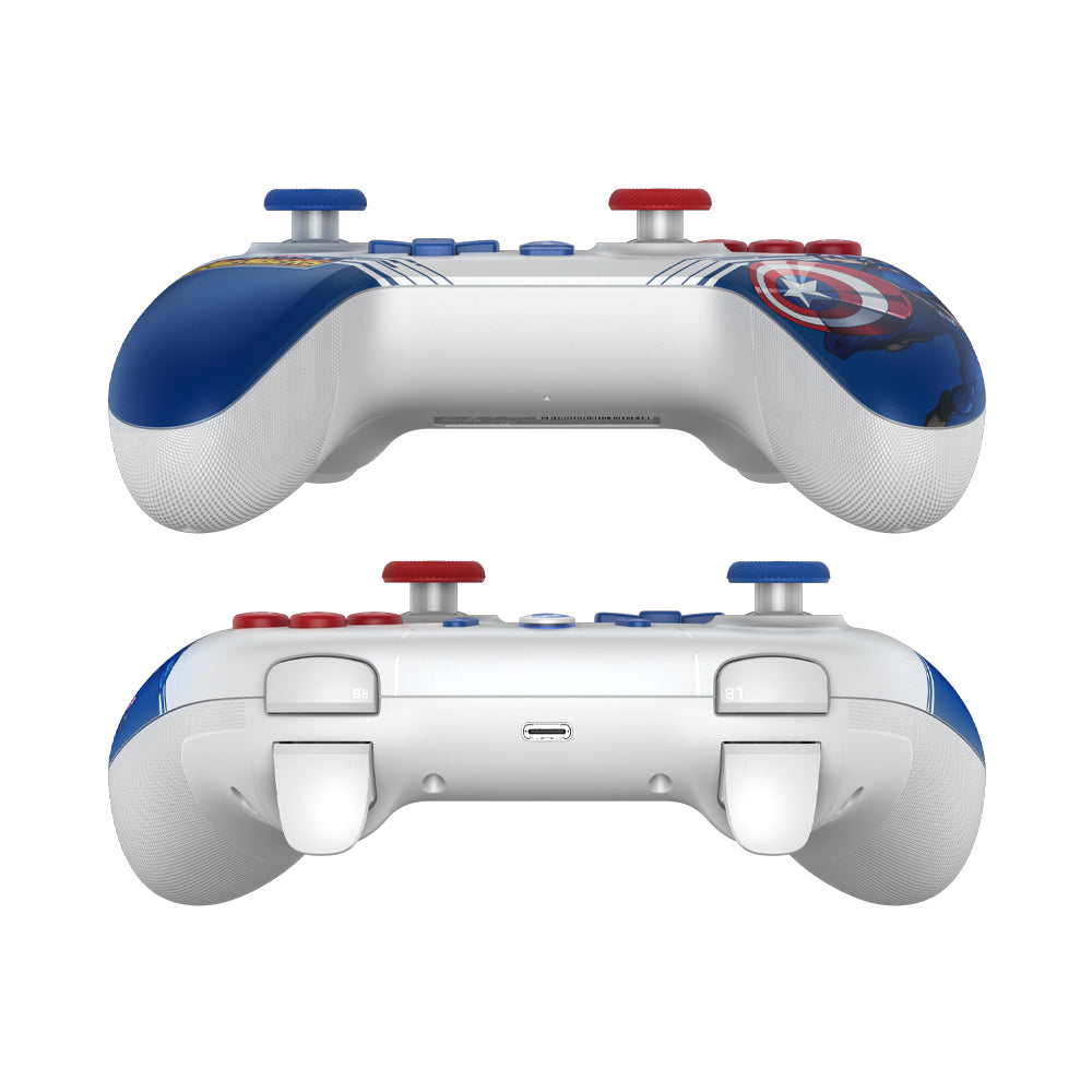 GameSir NOVA Lite Multi-Platform Wireless Gaming Controller Marvel's Captain America Limited Edition