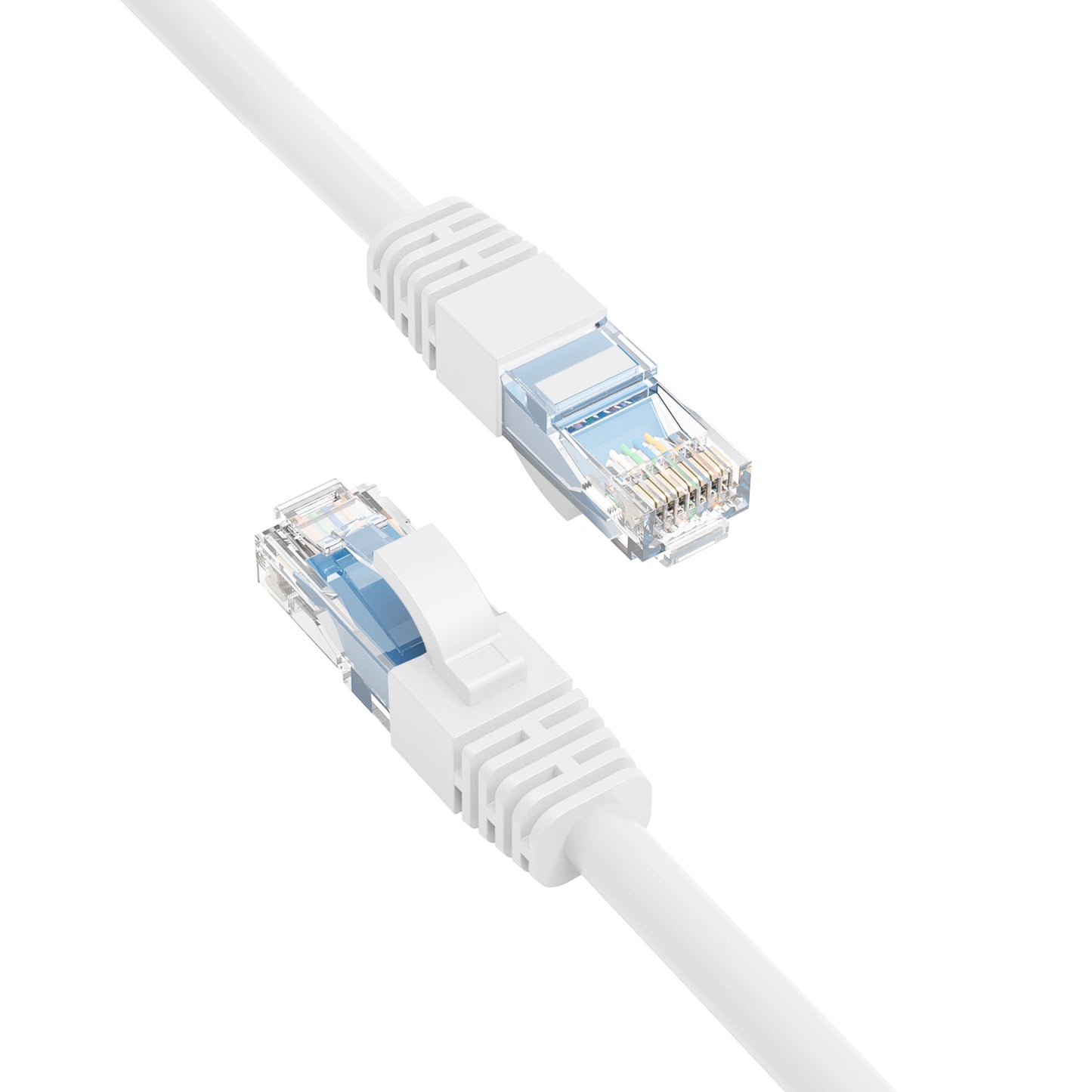 Cruxtec CAT6 UTP 10GbE Ethernet Cable White