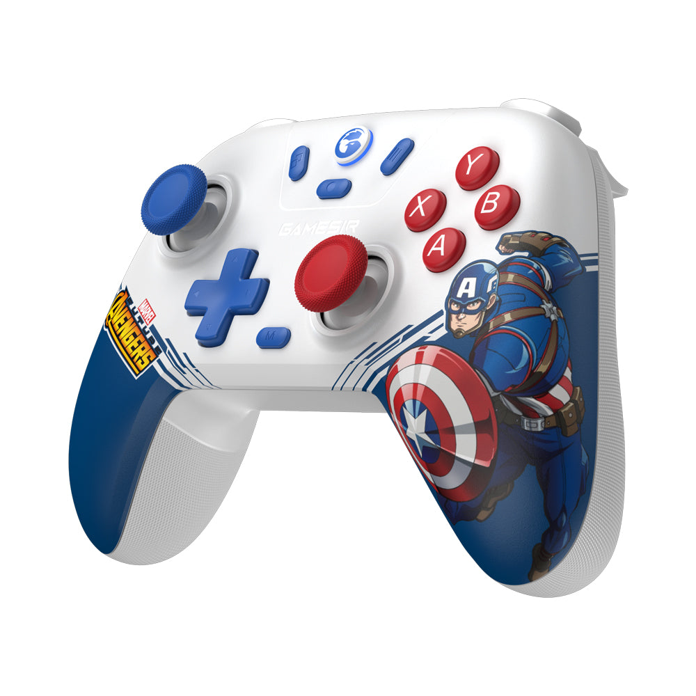 GameSir NOVA Lite Multi-Platform Wireless Gaming Controller Marvel's Captain America Limited Edition