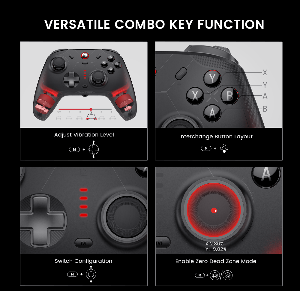 GameSir Cyclone 2 Multiplatform Controller Bundle Edition Black