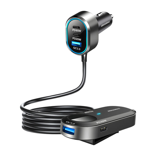 Rockrose Ranger Infini 135W 6-Port Fast Charging Car Charger