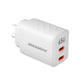 Rockrose Casa II G65 65W Dual USB-C Port GaN Power Adapter