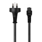 Cruxtec 3 Pin AU Male to Female IEC-C5 Power Cable