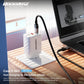 Rockrose Casa II G65 65W Dual USB-C Port GaN Power Adapter