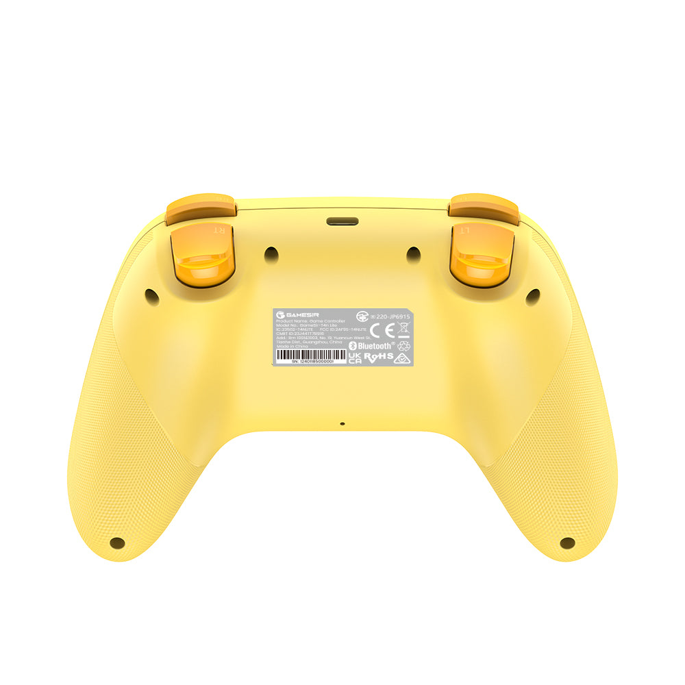 GameSir Nova Lite Multi-Platform Wireless Gaming Controller Golden Yellow