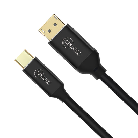 Cruxtec USB-C to DisplayPort V1.4 Cable ( 8K@60Hz, 4K@120Hz )