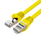 Cruxtec CAT7 10GbE SF/FTP Triple Shielding Ethernet Cable Yellow